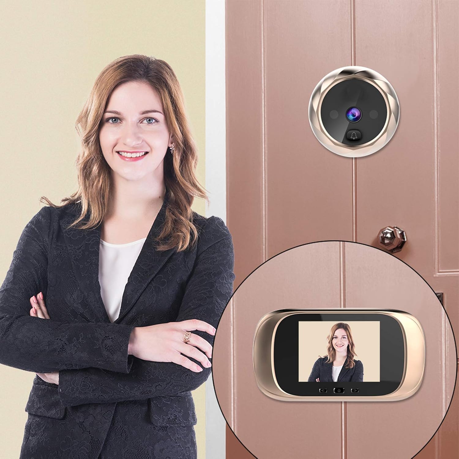 DoorView™ | Lo Spioncino Digitale Che Protegge La Tua Famiglia