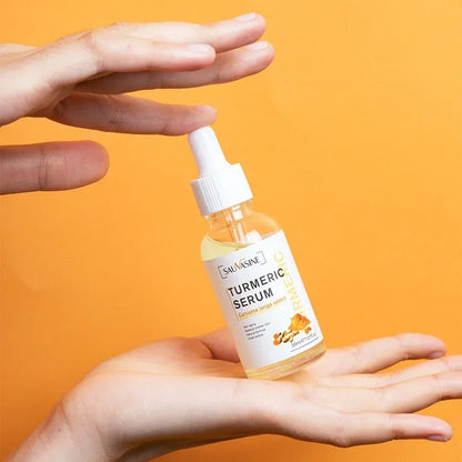 30ML Turmeric Facial Essence Can Penetrate The Epidermis Deeply Nourishing Providing Gentle and Efficient Care for The Skin